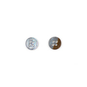 Mother Of Pearl Button L18 - Smoke