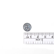 Mother Of Pearl Button L18 - Smoke