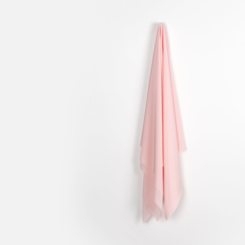 Silk Crepe De Chine - Powder Pink