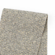 Wool Blend Tweed Coating - Rye