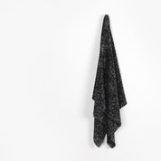 Speckle Silk Crepe de Chine - Black