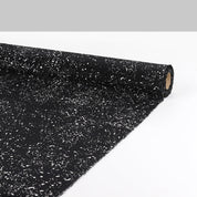 Speckle Silk Crepe de Chine - Black