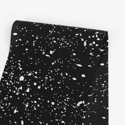 Speckle Silk Crepe de Chine - Black