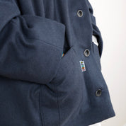 Wool Blend Coating - Ash Blue