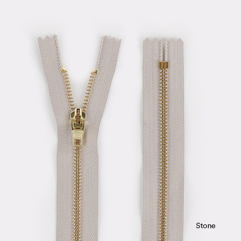 Jean Zips - 18cm - Stone