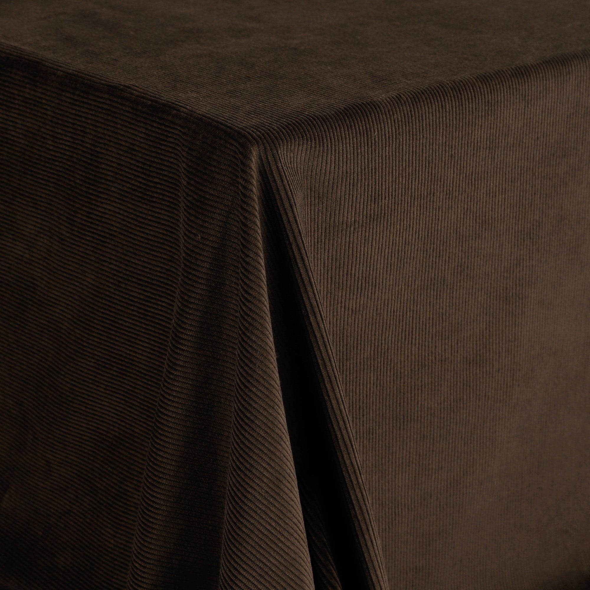 Stretch Cotton Cord - Dark Brown