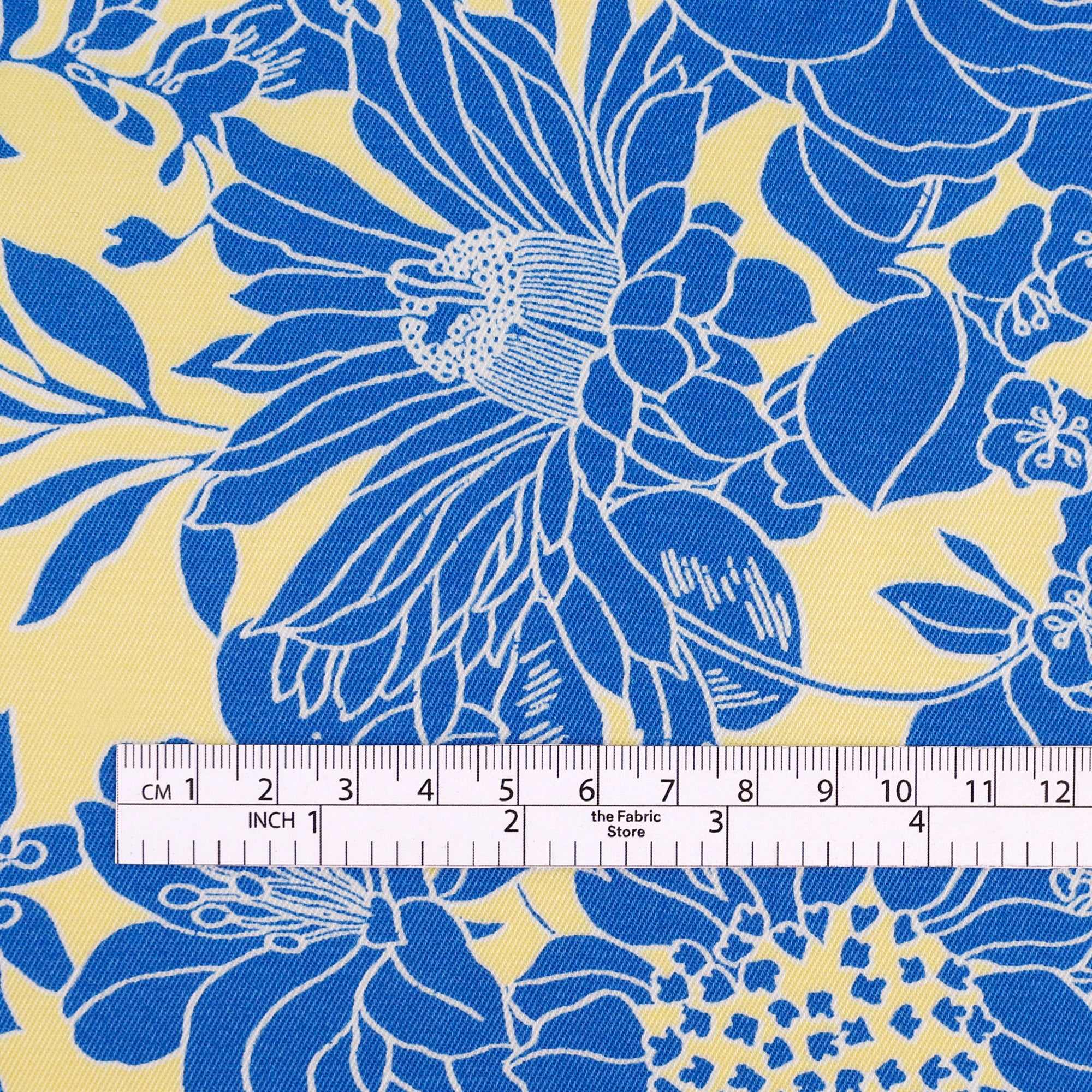 Passionflower Stretch Cotton Twill - Primrose (2nd Grade) (Pieces)