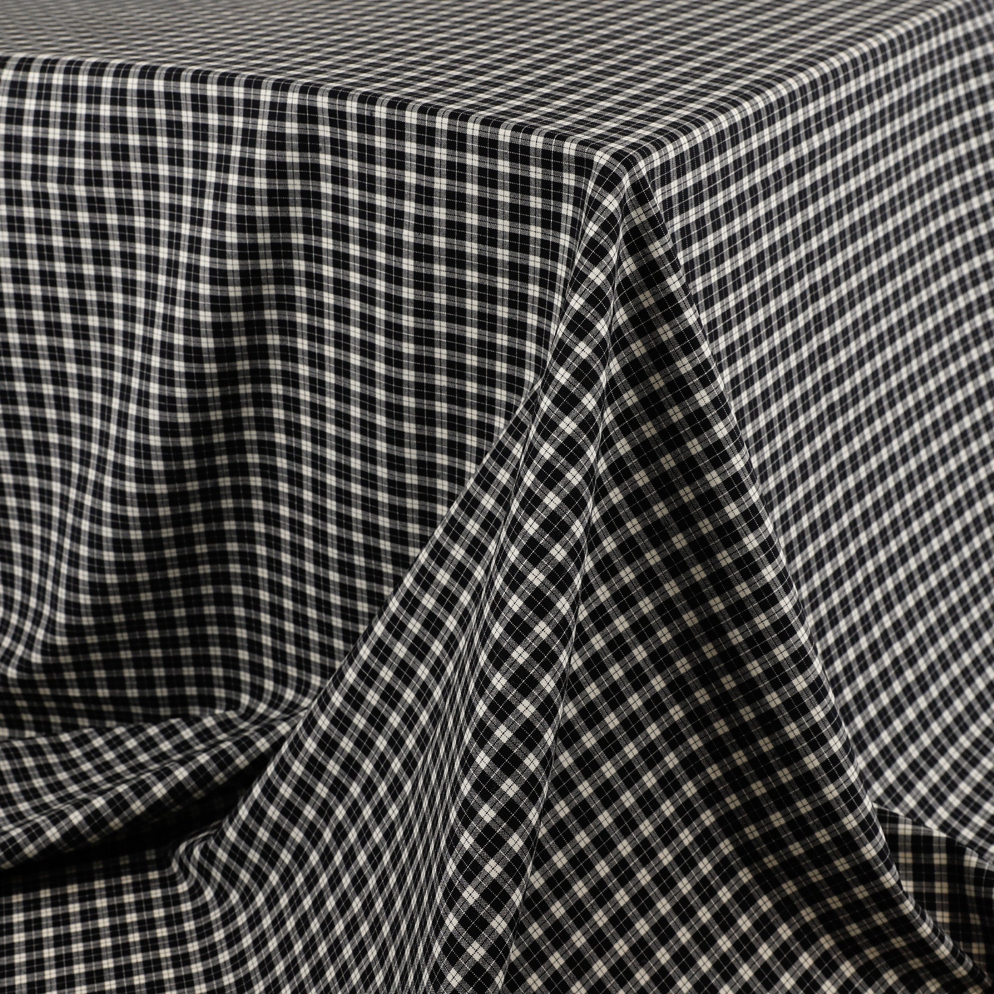 Vintage Plaid Wool - Black (2.5m Bundle)