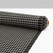 Vintage Plaid Wool - Black (2.5m Bundle)