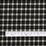 Vintage Plaid Wool - Black (2.5m Bundle)