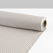 Cotton / Poly Stripe Twill - Fawn