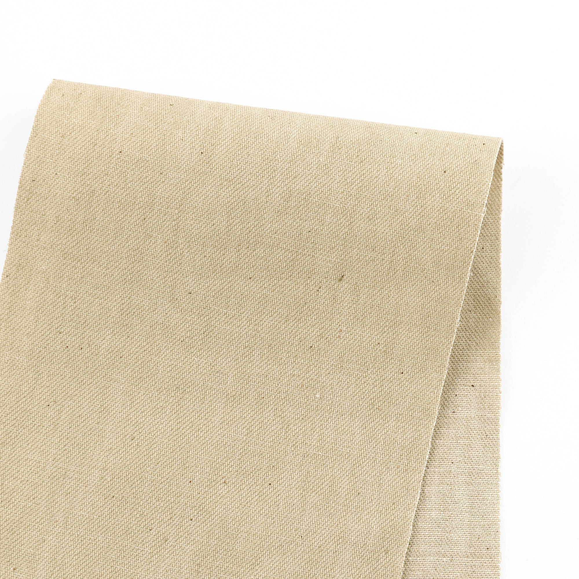 Midweight Japanese Cotton Denim - Beige (Pieces)
