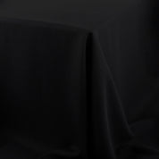 Midweight Recycled Poly Crepe - Black