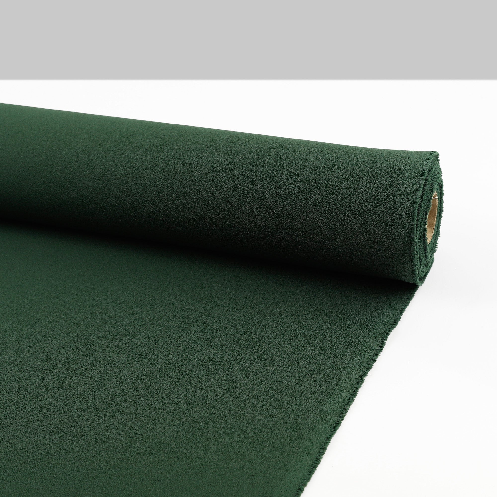 Midweight Recycled Poly Crepe - Fir