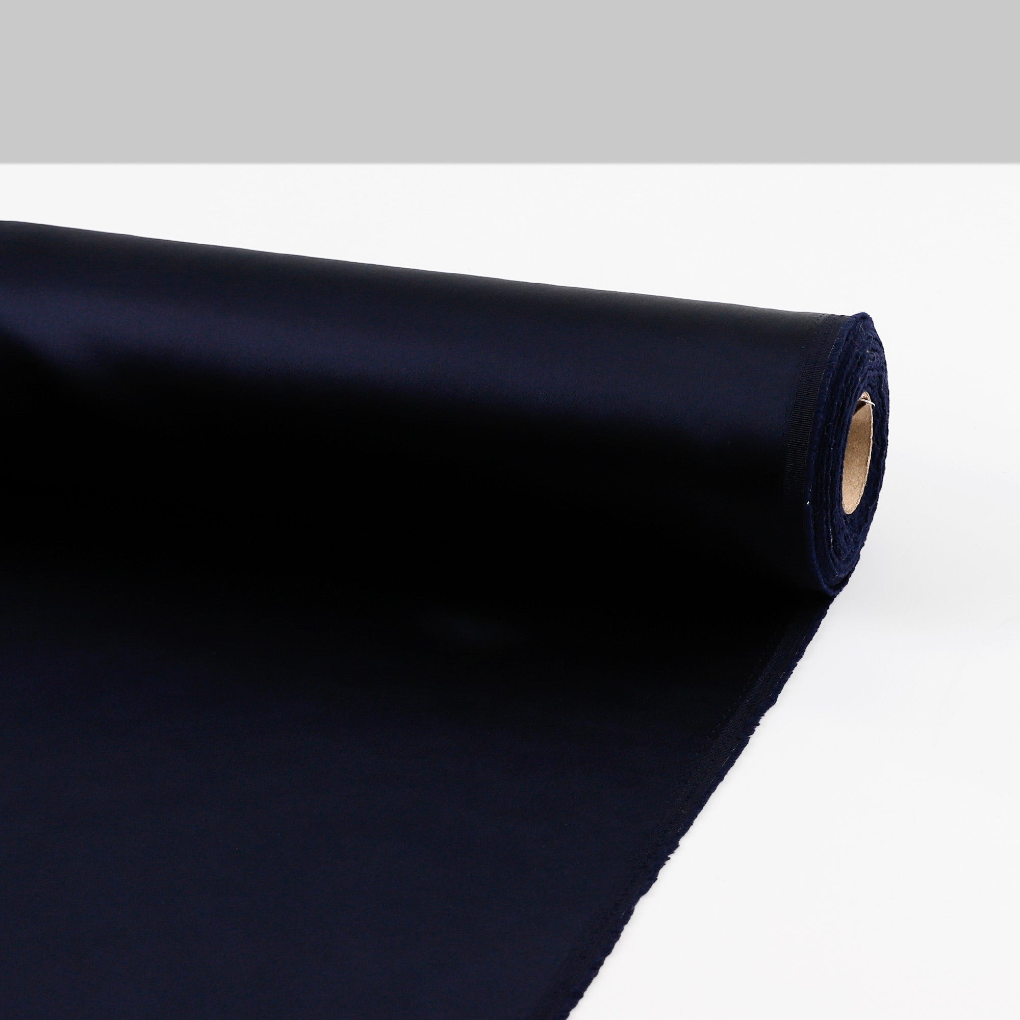 Midweight Acetate Satin - Navy
