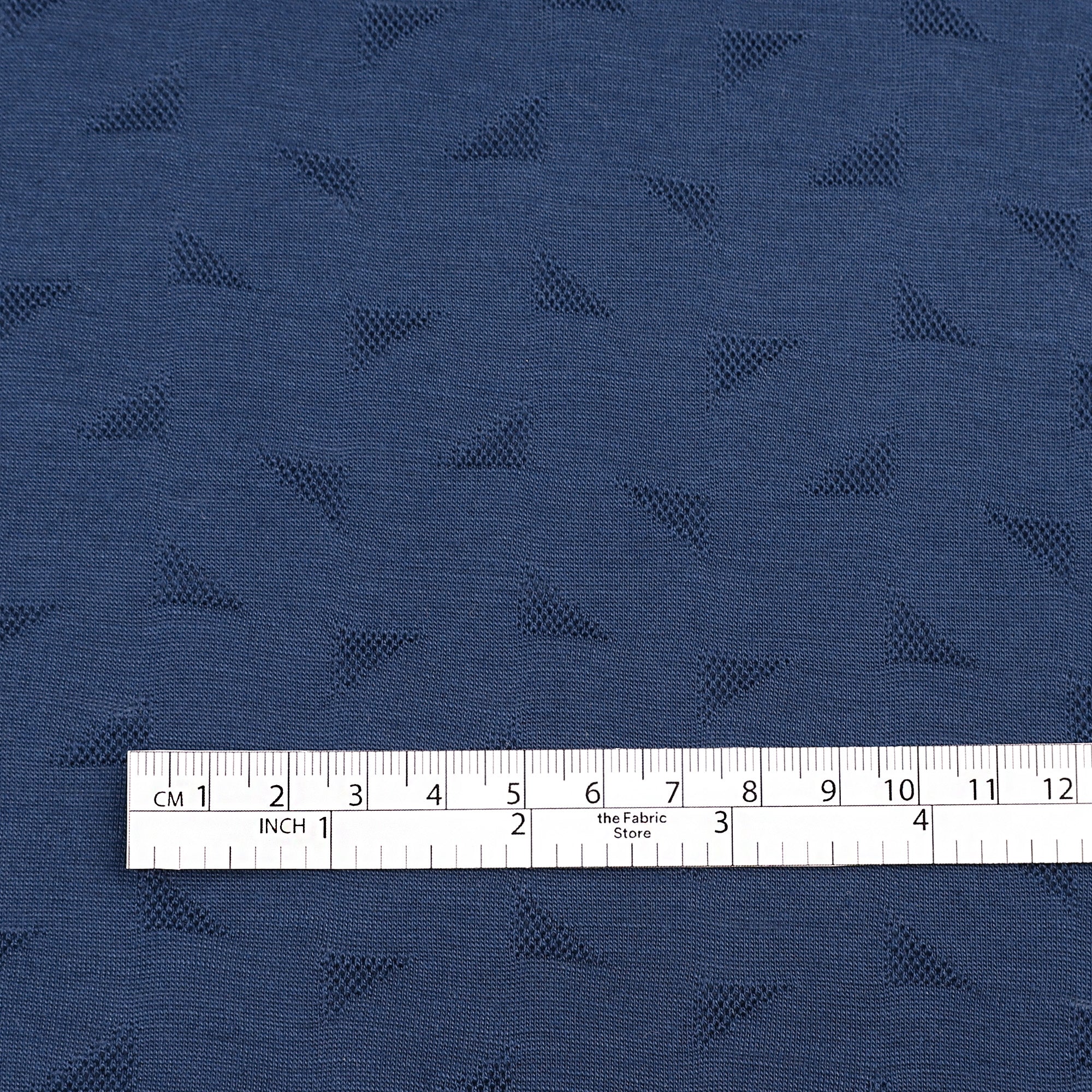 Tencel / Merino Triangle Jersey - Bright Navy