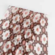Tile Print Silk Chiffon (remnant)