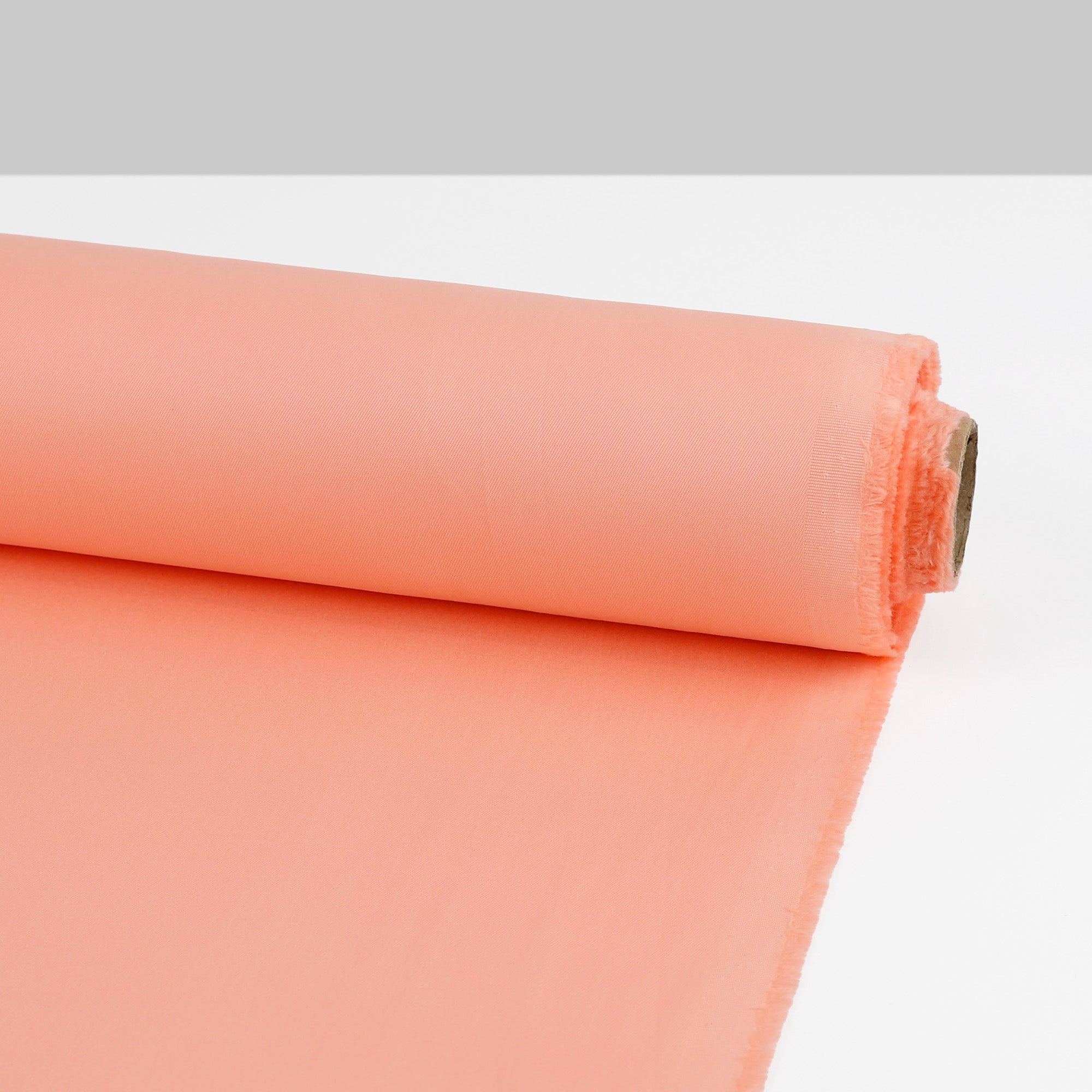 Peachy Stretch Cotton Twill - Peach