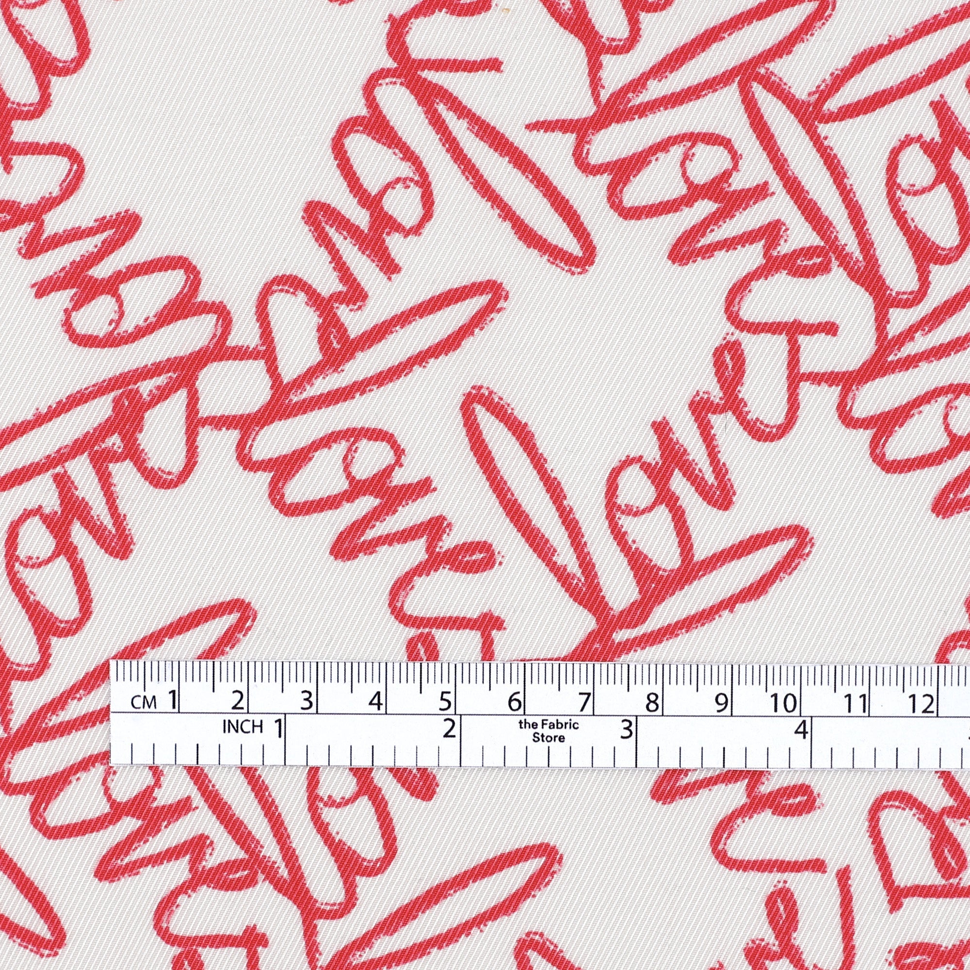 Love Viscose Twill - Lipstick