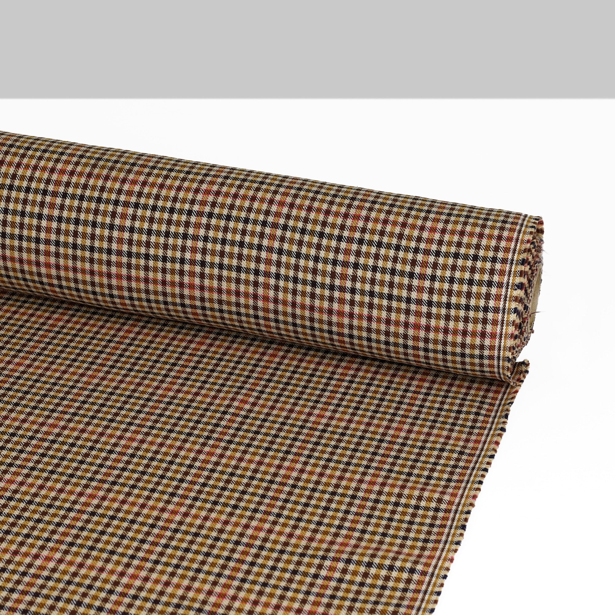Vintage Check Cotton Twill - Wren