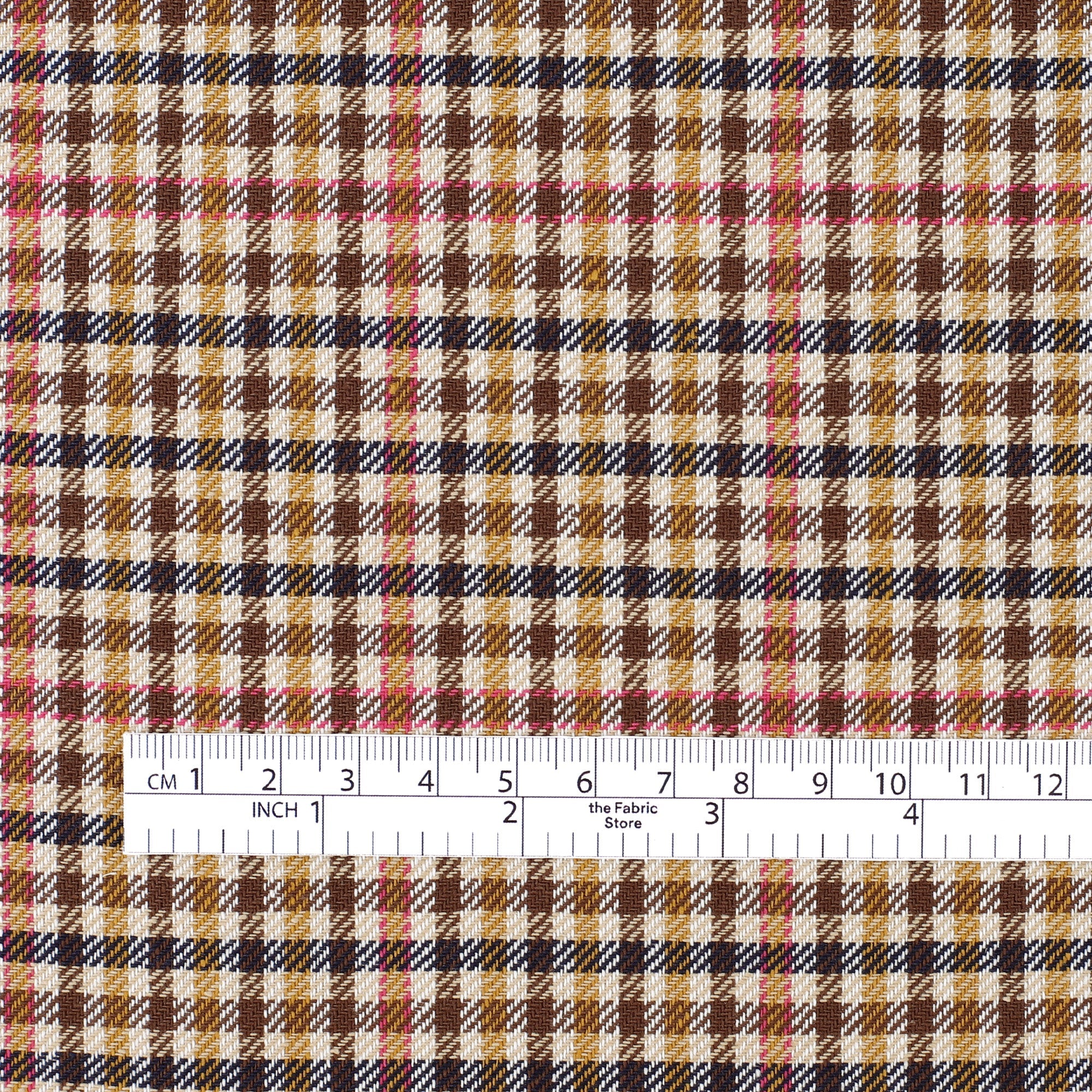 Vintage Check Cotton Twill - Wren