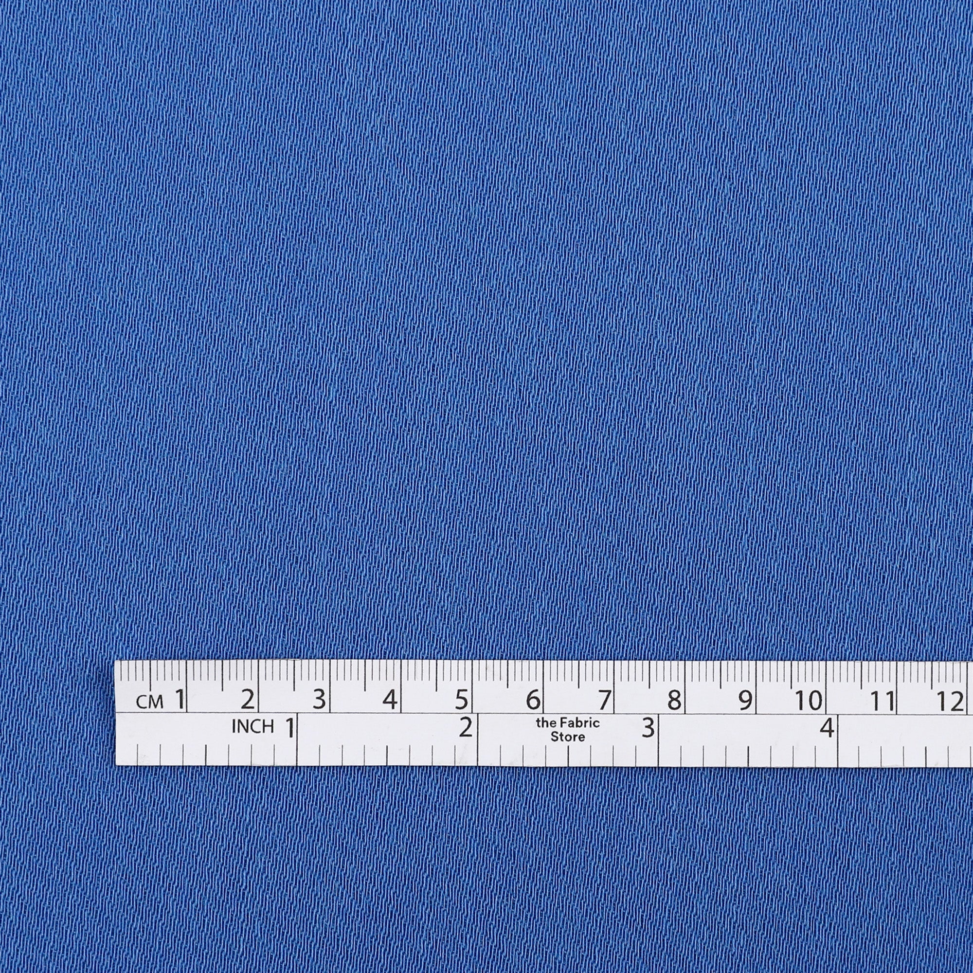 Wool Twill Suiting - Cerulean