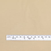 Peachy Stretch Cotton Twill - Beige
