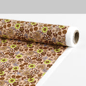 Ornate Flower Lightweight Cotton - Apricot