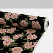 Peony Viscose/Rayon Crepe - Black