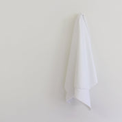 Wave Texture Cotton Shirting - White