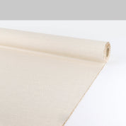 Weft Twill Stripe Linen / Cotton - Almond (remnant)