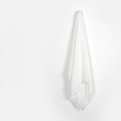Hailspot Poly Georgette - White