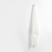 Sheer Silk Georgette - White