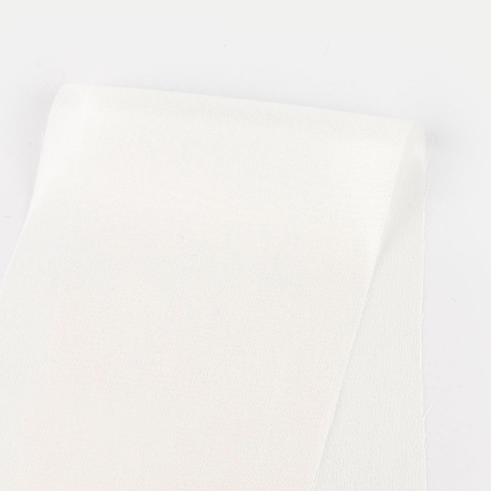 Sheer Silk Georgette - White (Pieces)