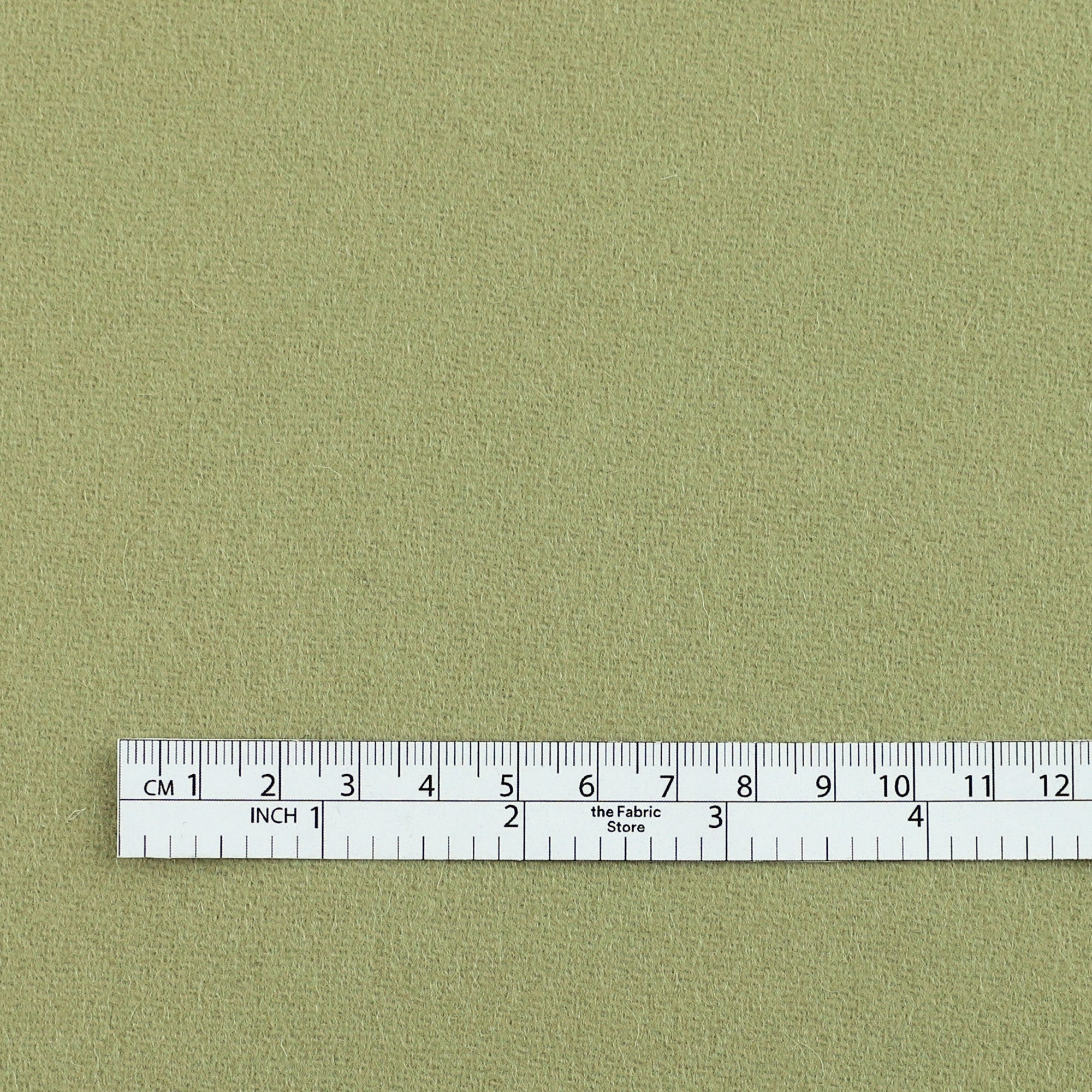 Pure Wool Coating - Green Tea