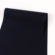 Wool/Poly Twill Suiting - Dark Ink