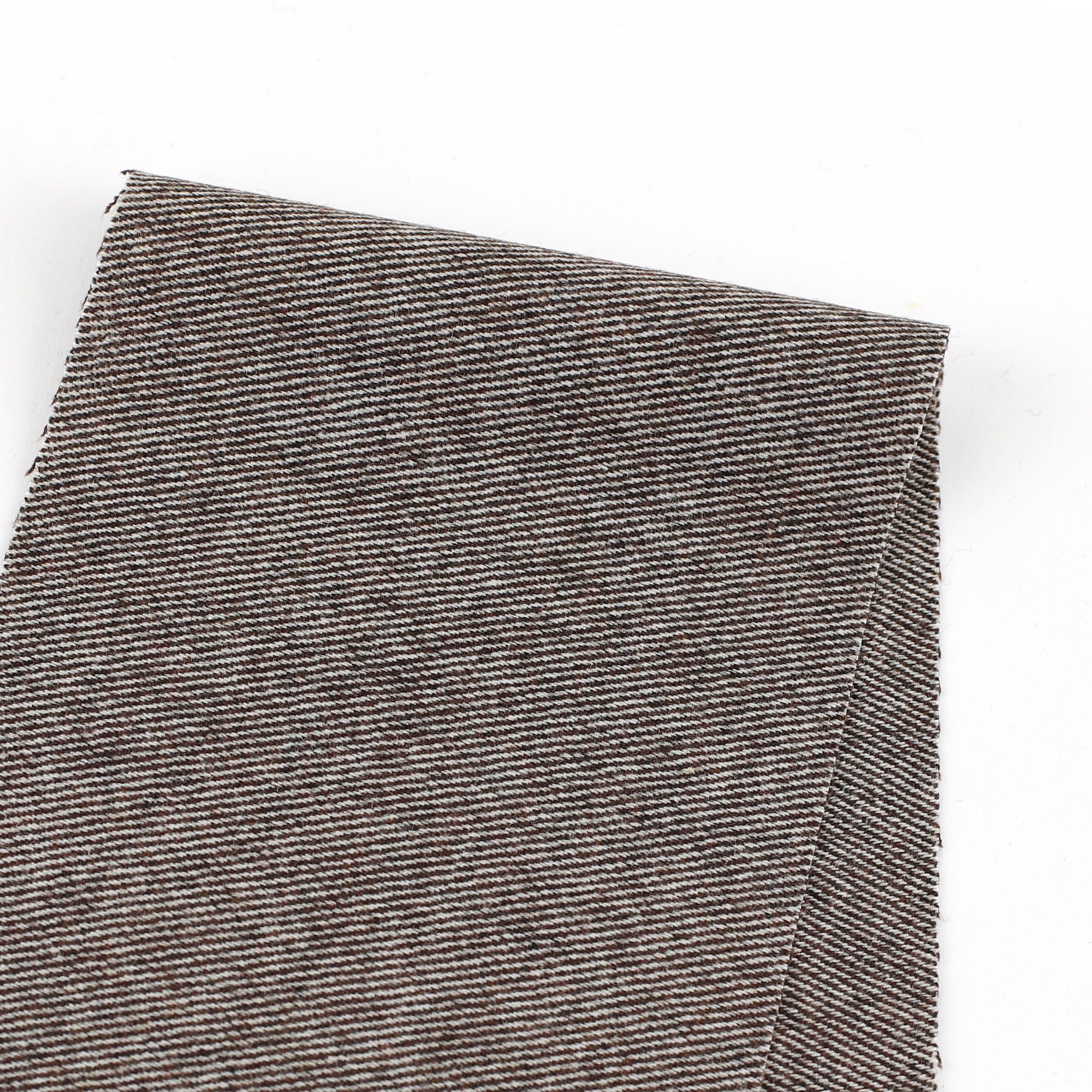 Wool Blend Twill - Walnut