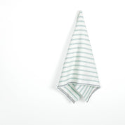 Track Stripe Linen - Cilantro