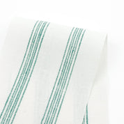 Track Stripe Linen - Cilantro