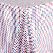 Woven Grid Cotton - Blue Raspberry