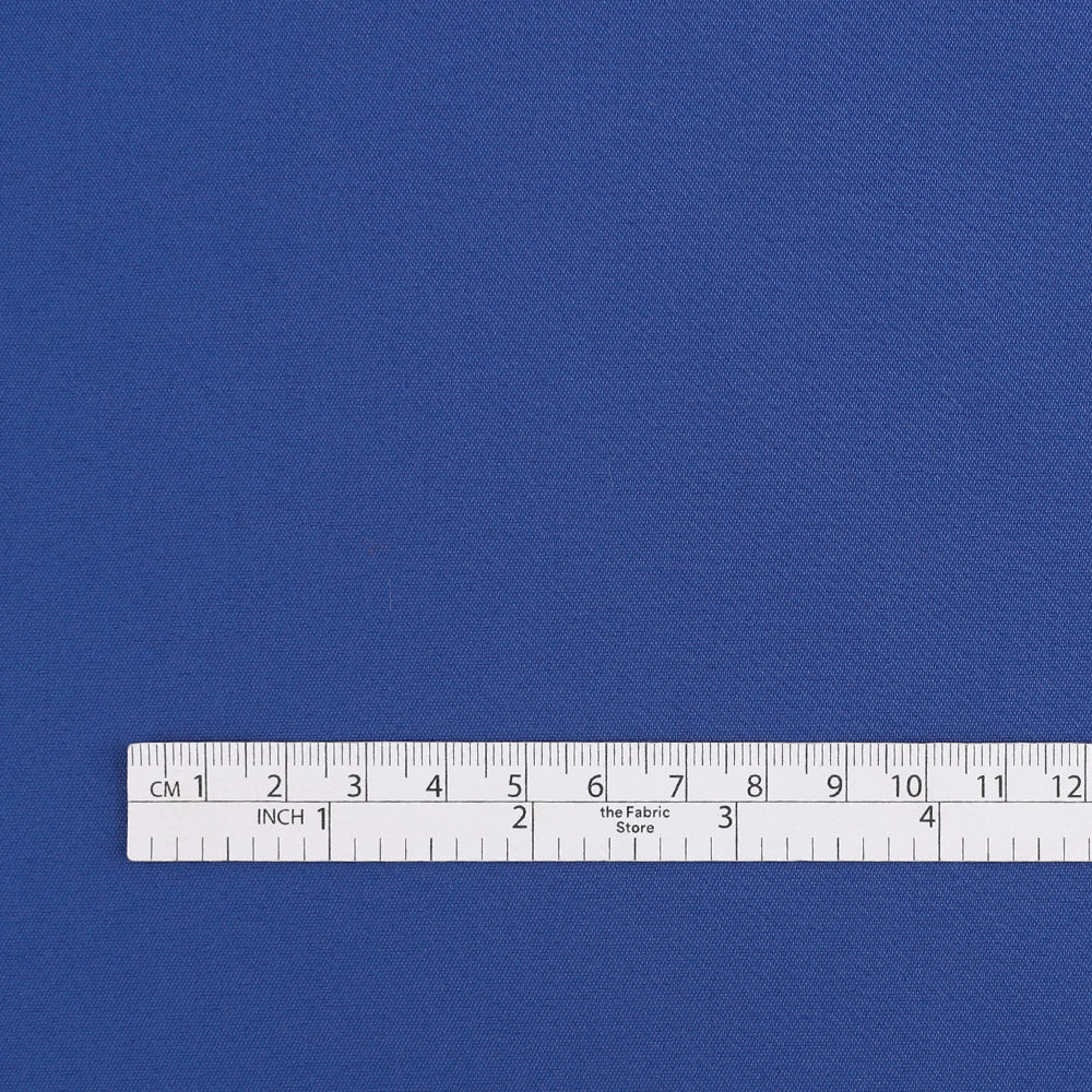 Heavyweight Stretch Cotton / Poly Suiting - Lapis