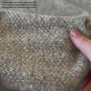 Wool Blend Tweed Coating - Rye